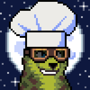 NFTwonderer707's tweet photo. just joined @MoonrunnersNFT you know i had to do it since they got that #firetrait #chefshat @Lazychefs  #AWOO https://t.co/vVEplPVSWd