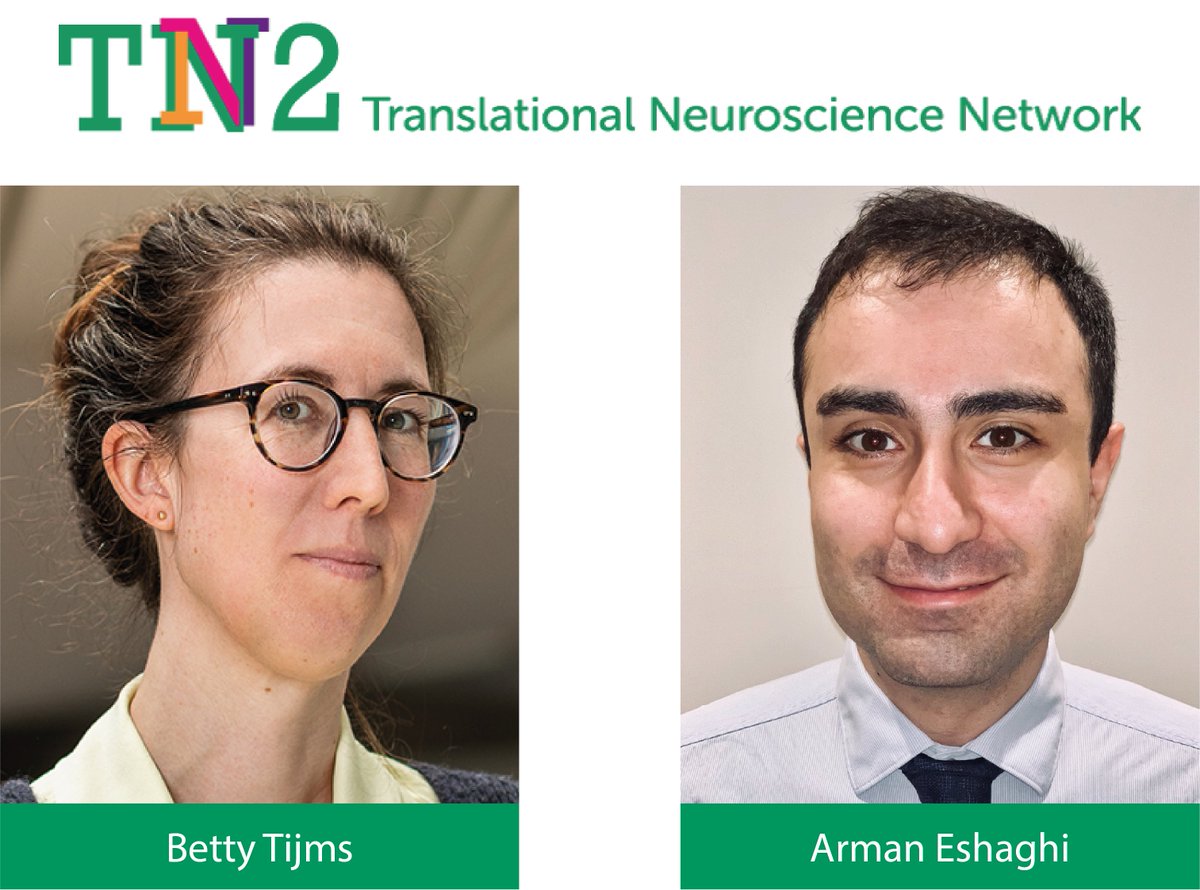 Amsterdam Neuroscience | Amsterdam UMC (@amsneuroscience) on Twitter photo Register for the upcoming TN2 #webinar now: us06web.zoom.us/webinar/regist…
On February 16, you can learn about #ArtificialIntelligence in neuroscience. <a href="/bettytijms/">Betty Tijms</a> will focus her lecture on <a href="/Alzheimer/">ATTAPONG</a>'s disease and <a href="/es_arman/">Arman Eshaghi</a>'s talk is focused on multiple sclerosis.
See you there! Register for the upcoming TN2 #webinar now: us06web.zoom.us/webinar/regist…
On February 16, you can learn about #ArtificialIntelligence in neuroscience. <a href="/bettytijms/">Betty Tijms</a> will focus her lecture on <a href="/Alzheimer/">ATTAPONG</a>'s disease and <a href="/es_arman/">Arman Eshaghi</a>'s talk is focused on multiple sclerosis.
See you there!