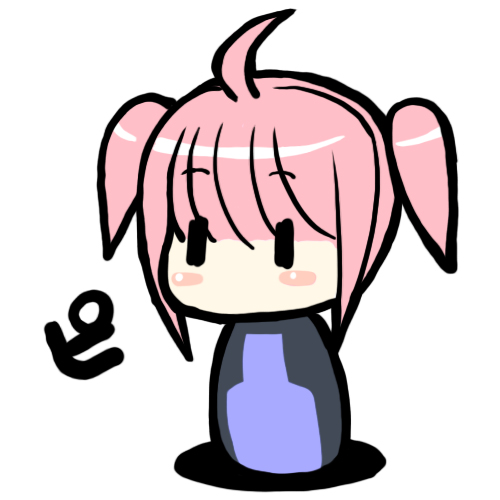 件の「ピ」である。>RT
新しい絵柄のディフォルメを模索した結果こうなったというもの。
なぜかグラフィオスはかいていないw 