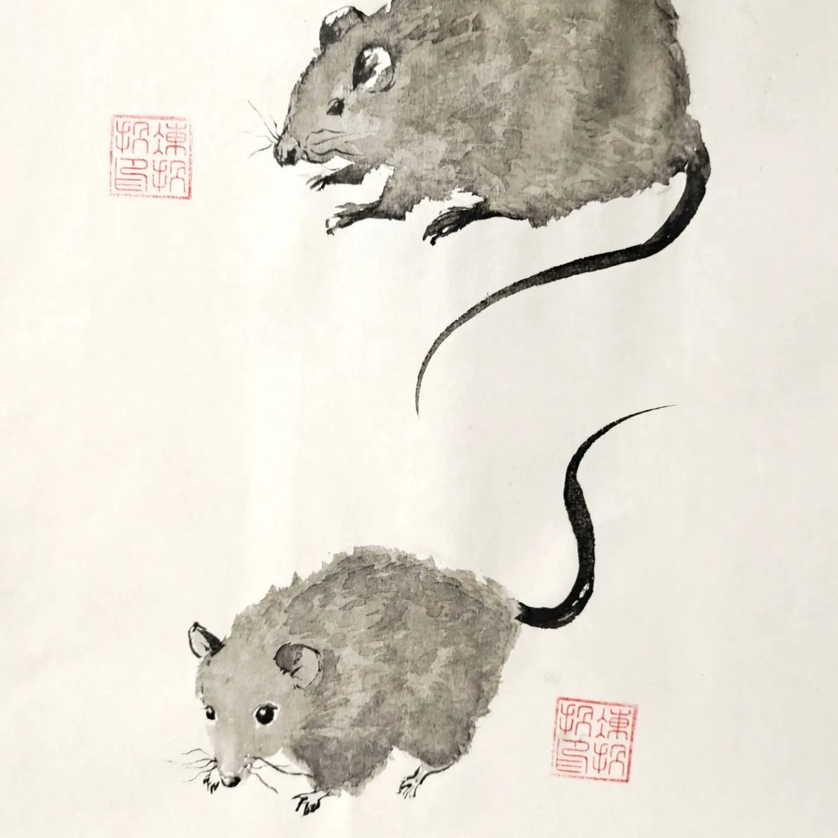 O77___O77's tweet photo. #水墨 #国画 米奇🐭 https://t.co/2GpEK1PwaA