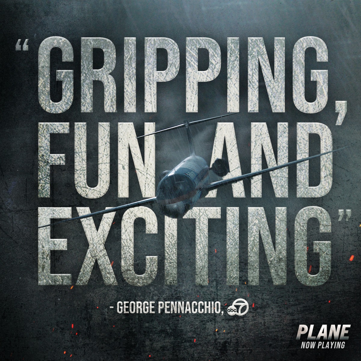 In case of an emergency, make sure you see #PlaneMovie - NOW PLAYING
Acacia:7.45pm
Metroplex:5.30pm/7.45pm
Arena:1pm/7.45pm