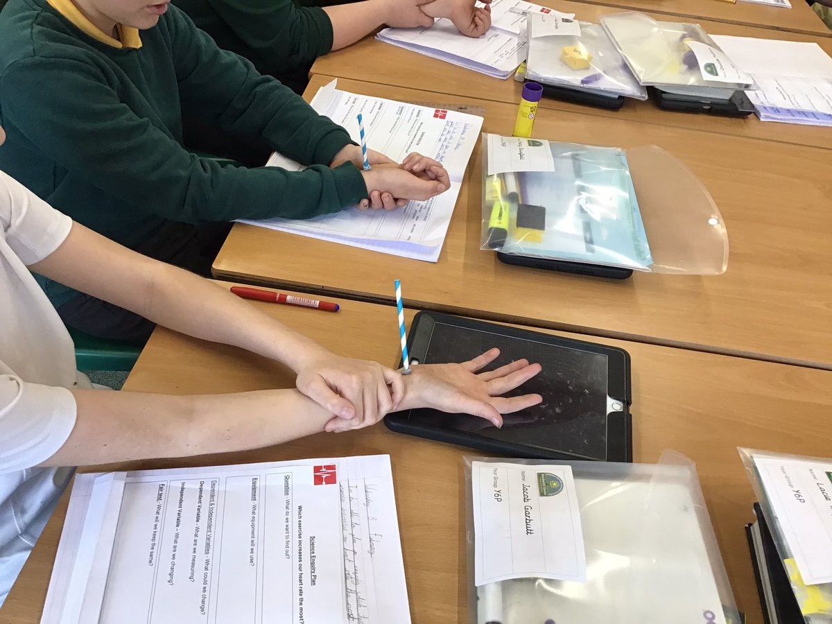 HGPAMrPottinger's tweet photo. On Wednesday, we looked at improving our higher order thinking through the use of @ExplorifySchool and then made makeshift heart monitors to see the circulatory system live at work! #HardwickGreenPA #HardwickSTEM #Stem #Explorify #Year6 https://t.co/5HNbvVxIyF