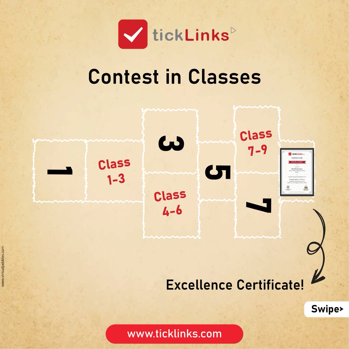 TicklinksApp's tweet photo. Students put their best when encouraged by their teachers. Bring out the full potential of your students with fun learning.

https://t.co/5r56PKdrS5

#schoolcontest #competition #schoolstudents #studentcontest #onlinecontest #onlinecompetition #funlearning #education https://t.co/vY05JnQriR