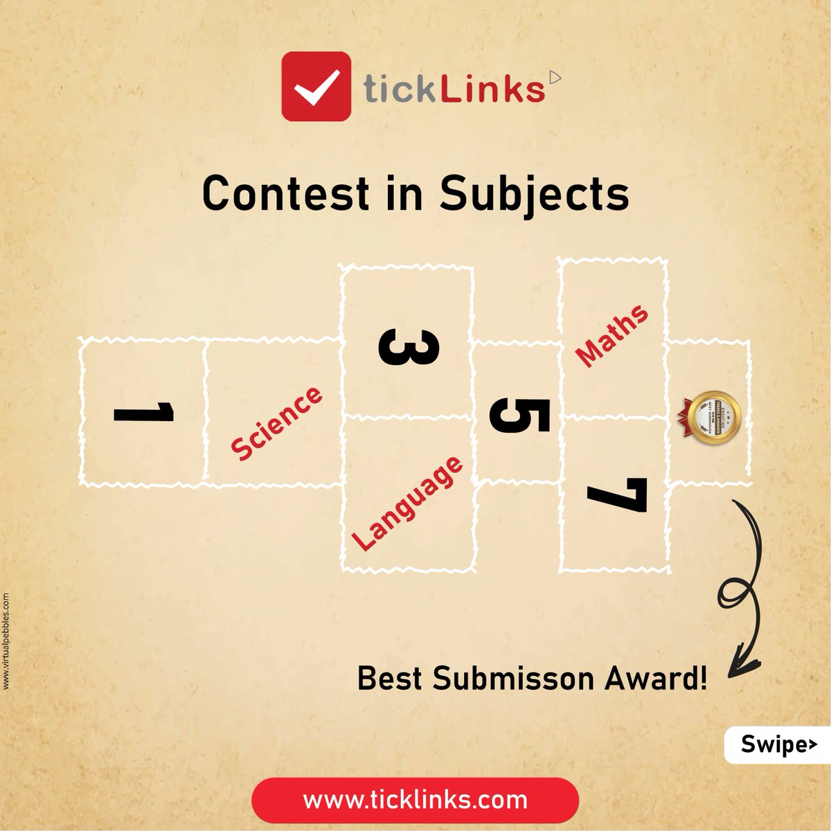 TicklinksApp's tweet photo. Students put their best when encouraged by their teachers. Bring out the full potential of your students with fun learning.

https://t.co/5r56PKdrS5

#schoolcontest #competition #schoolstudents #studentcontest #onlinecontest #onlinecompetition #funlearning #education https://t.co/vY05JnQriR