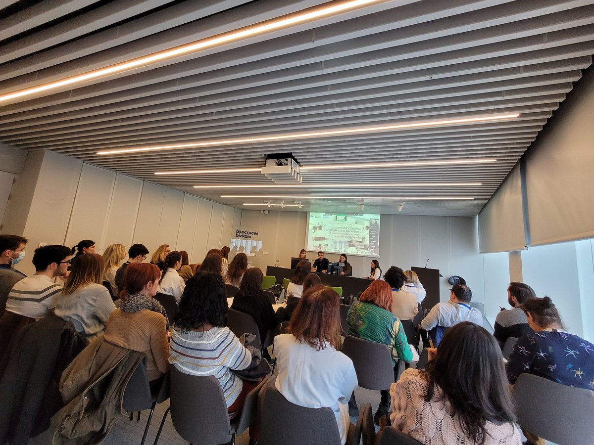 Muchísimo interés en las jornadas de investigación organizadas por el #11F en <a href="/biocrucesHRI/">IIS Biocruces Bizkaia ahora IIS Biobizkaia</a> 
Un día cargado de investigación excelente llevado a cabo por investigadoras.
#WomenInScience