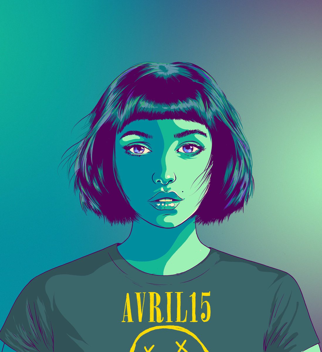 avril15NFT's tweet photo. good morning. 

season three will feature 350 pieces, created individually without generation. 

everyone will be able to select which avril15 they want. 

one week purchase window. 

find me another art project that does this. https://t.co/P3QLTDuEmF