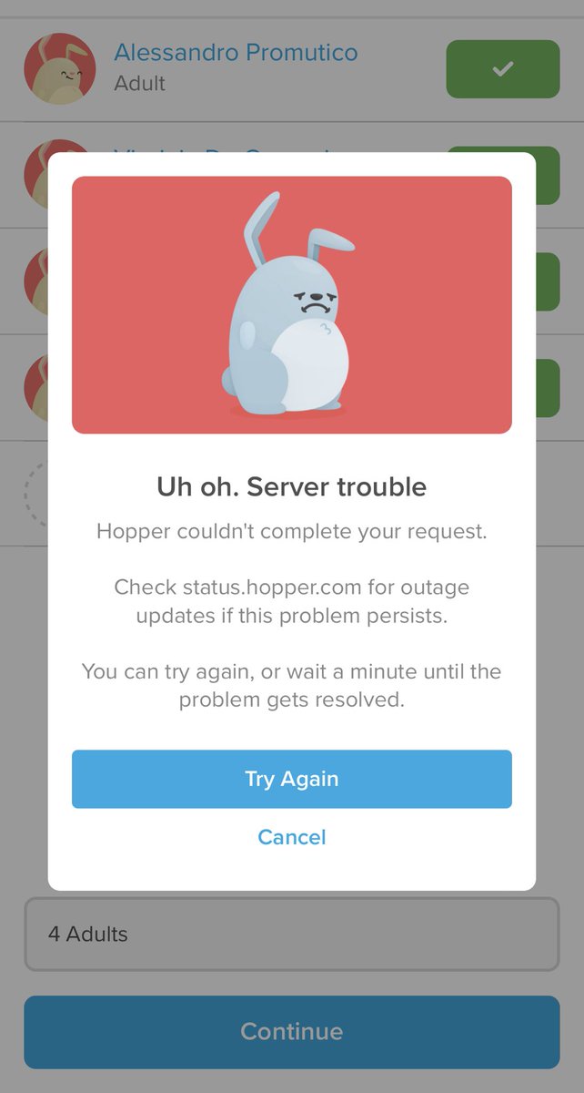 Promutix's tweet photo. ⁦@hopper⁩ @HopperSupport iOS Multicity Flights is definitely not working ad per now 🤕 https://t.co/SI9Iv1bfri