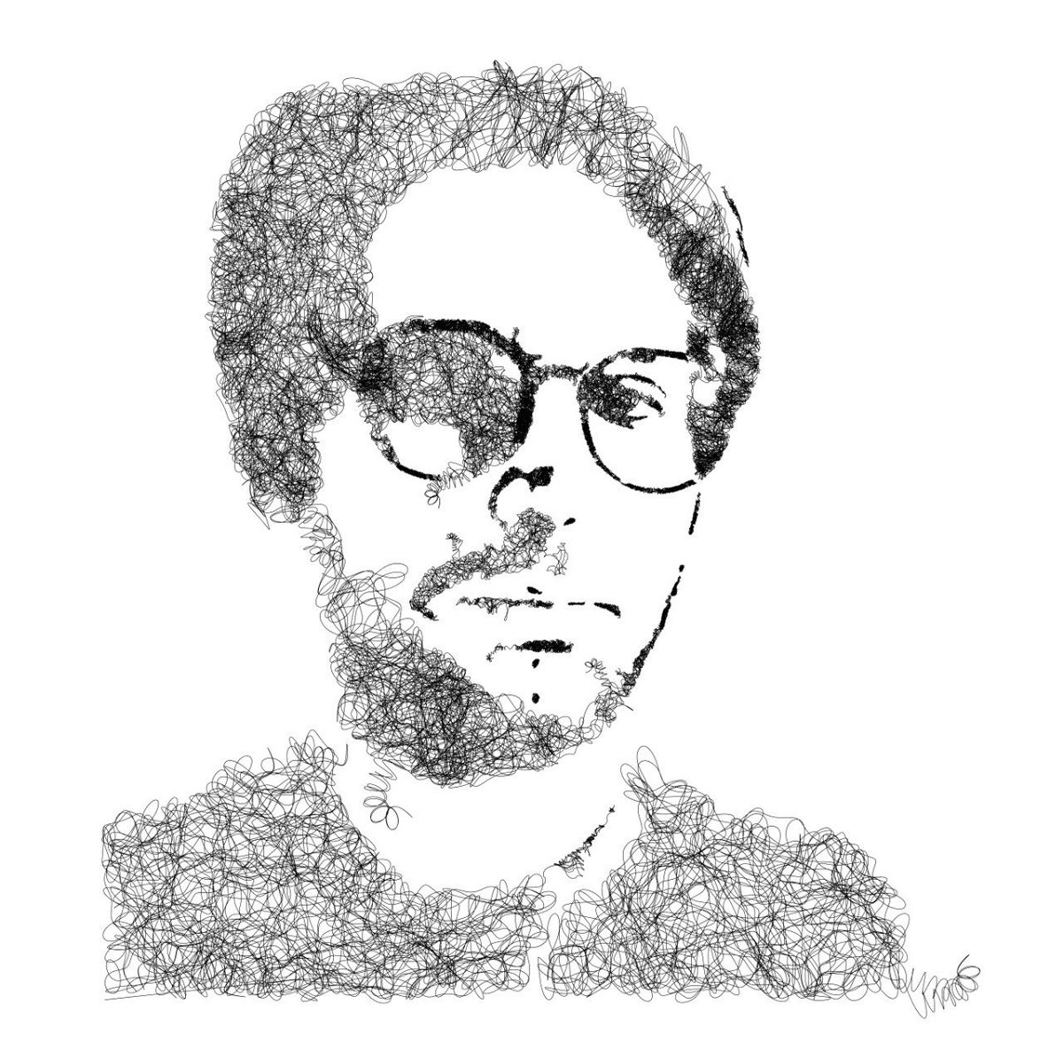 kartonshik's tweet image. The algorithm draws my portrait: I regularly use grasshopper for designing, but there is one great option to create lines inside the area. Several parameters can be controlled.
#digitalart #algorithmart #grasshopper