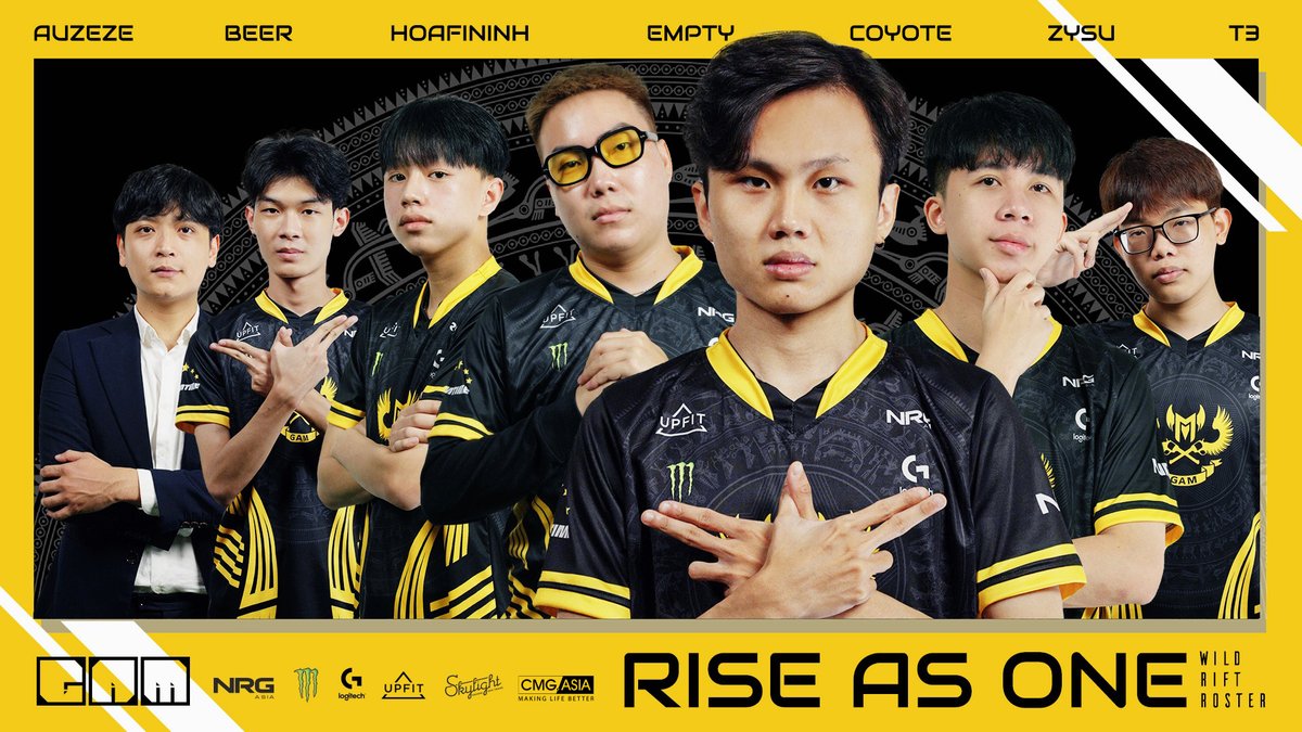 The 6-time <a href="/vcs_english/">VCS English 🇻🇳</a>  champion <a href="/GAMesportsVN/">GAM Esports VN 🇻🇳</a> announces their entry to #WildRift by acquiring the V-Gaming roster.

GAM is co-owned by an American organization <a href="/NRGgg/">NRG</a> famously known as the former Rocket League World Champions.

facebook.com/GAMesportsWR/p…