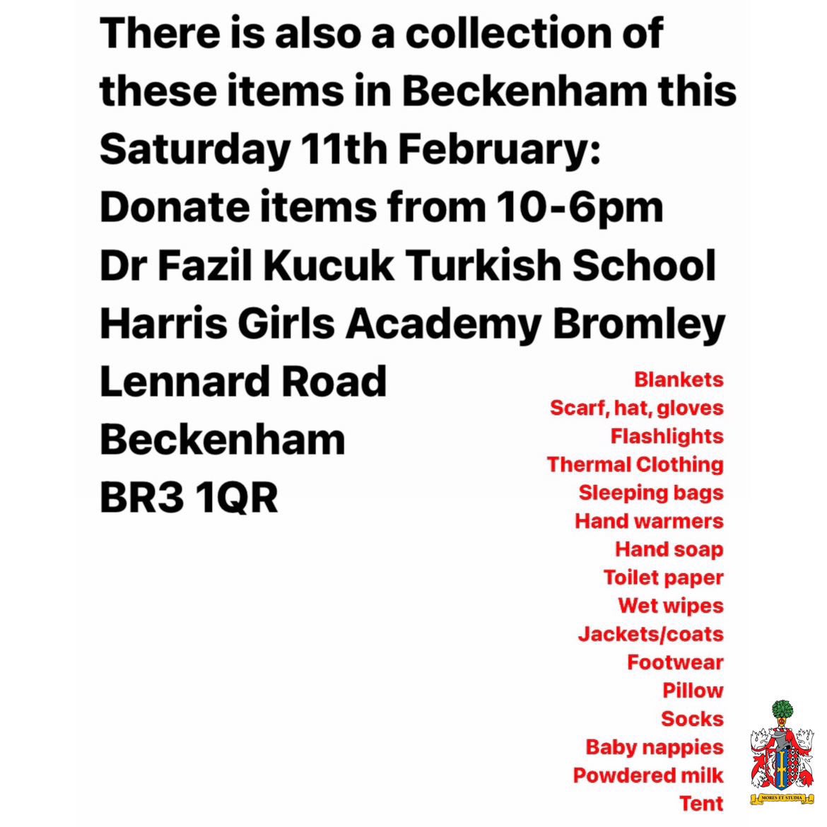 lpsb_library's tweet photo. We have set up a school fundraiser to raise money for Turkey and Syria in the aftermath of the earthquake.
 
The link to donate is here: 
 https://t.co/qd4Qx2kp36 https://t.co/dX7MRWfYBI