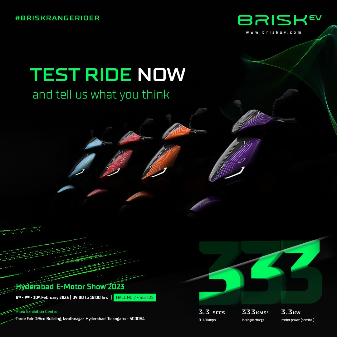 Brisk EV tweet media