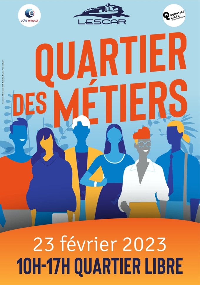📢 Rendez-vous au centre commercial #Quartier_Libre de #Lescar le 23 février
> Découvrez &amp; rencontrez les entreprises qui recrutent localement, et si besoin, découvrez les formations mobilisables.
✅ Entrée libre, apportez vos CV !
#AvecPoleEmploi #MétiersQuiRecrutent