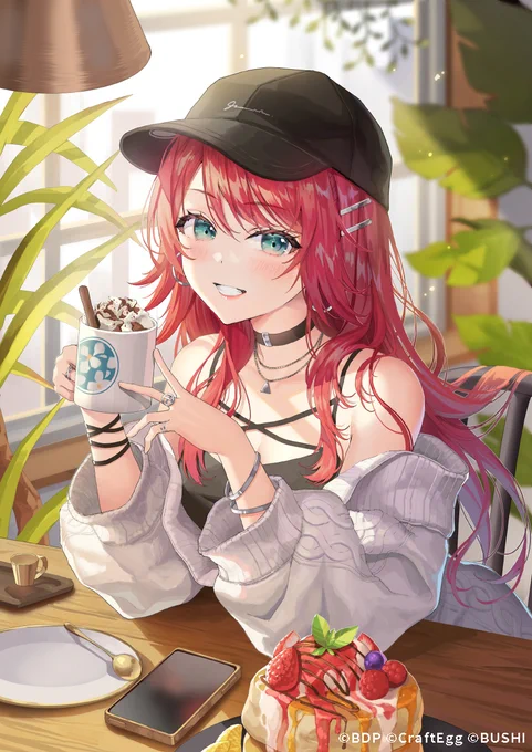 バンドリ! ガールズバンドパーティ!宇田川巴さん描かせていただきました6周年おめでとうございます!#ガルパ6周年カウントダウンイラスト 
