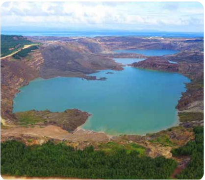 EnricoPatiga's tweet photo. Finally read Semirara Corp's 2021 Sustainability Report. They're a very responsible coal &amp; power company that works with the community. They even won an award for restoring an old pit into a green site. They've started doing carbon offsets, but no transition yet to renewables. https://t.co/cfYc6ogFSZ