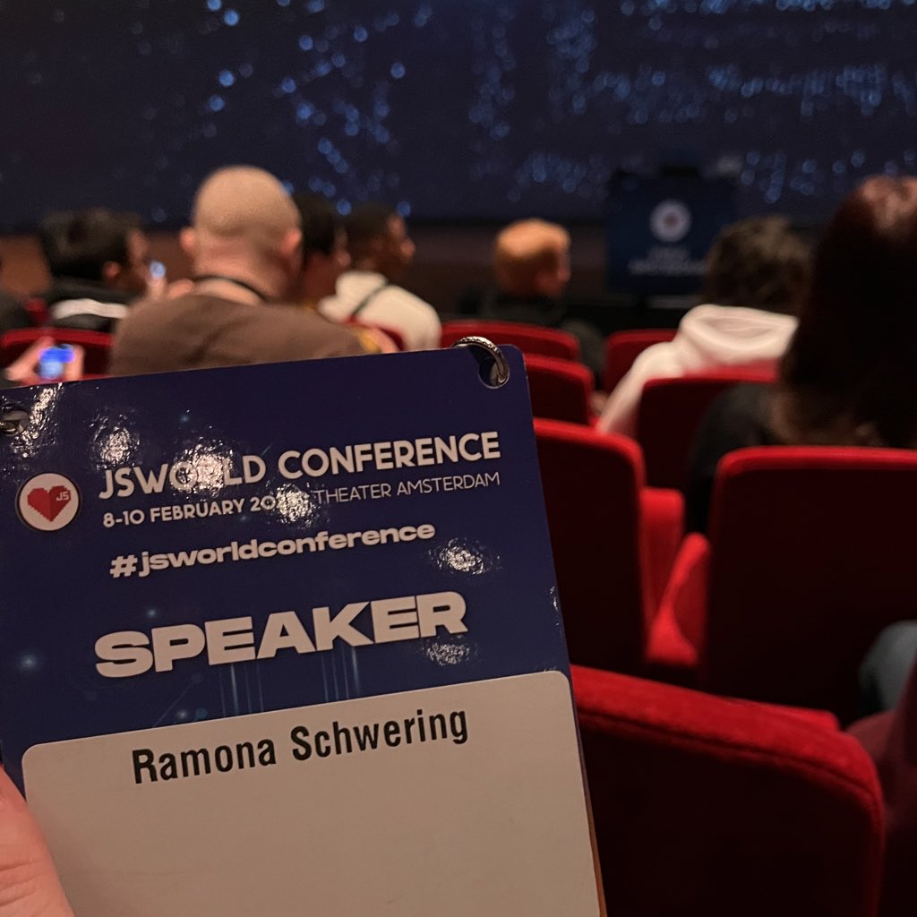 leichteckig's tweet image. Today is the day… 🧡 I‘m trilled to be here on the stage @vuejsamsterdam this afternoon! 😱😍 Will you be there as well? I‘ll be talking about @shopware Frontends at 4:43 pm CET. 🍿#jsworldconference #vuejsamsterdam
