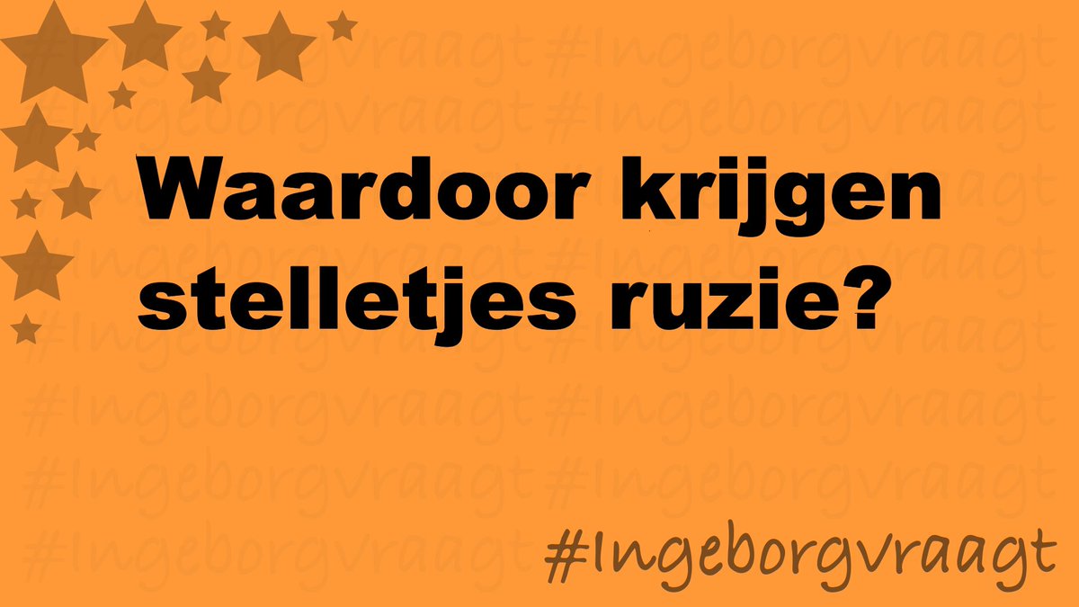 #IngeborgVraagt🍀😇 on Twitter: "Waardoor krijgen stelletjes ruzie? #