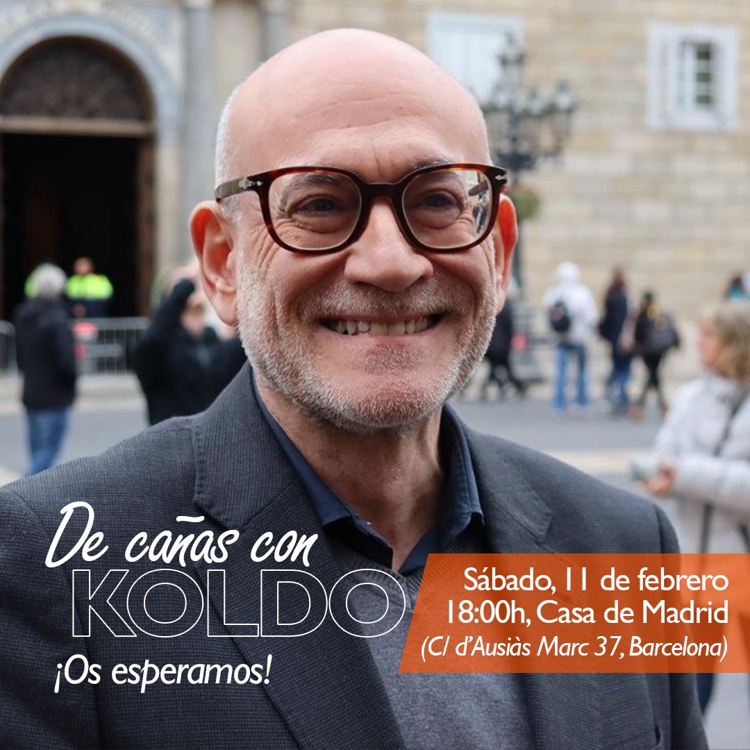 Mañana te espero en la Casa de Madrid para conversar sobre el futuro de nuestro proyecto en la ciudad que lo vio nacer. Quiero explicarte las razones por las que me postulo como candidato a la alcaldía de Barcelona.

#recuperarlailusión