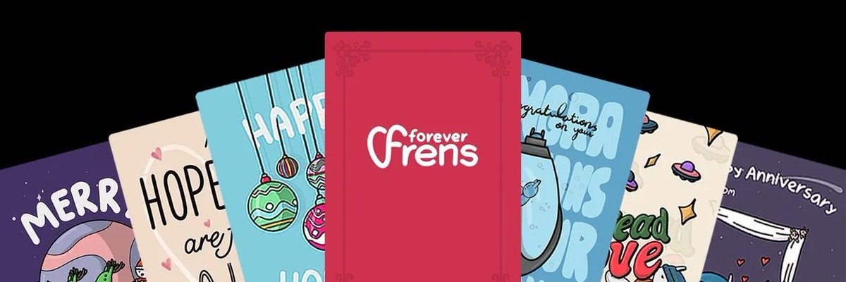 Forever Frens - The Digital Hallmark of Web3

<a href="/ForeverFrens_/">Forever Frens</a> is the digital Hallmark of the Web3 era, offering a revolutionary new way to send greeting cards &amp; gifts to your friends and family. With Forever Frens, you can send a personal message, &amp; gift of ETH, all 100% on chain