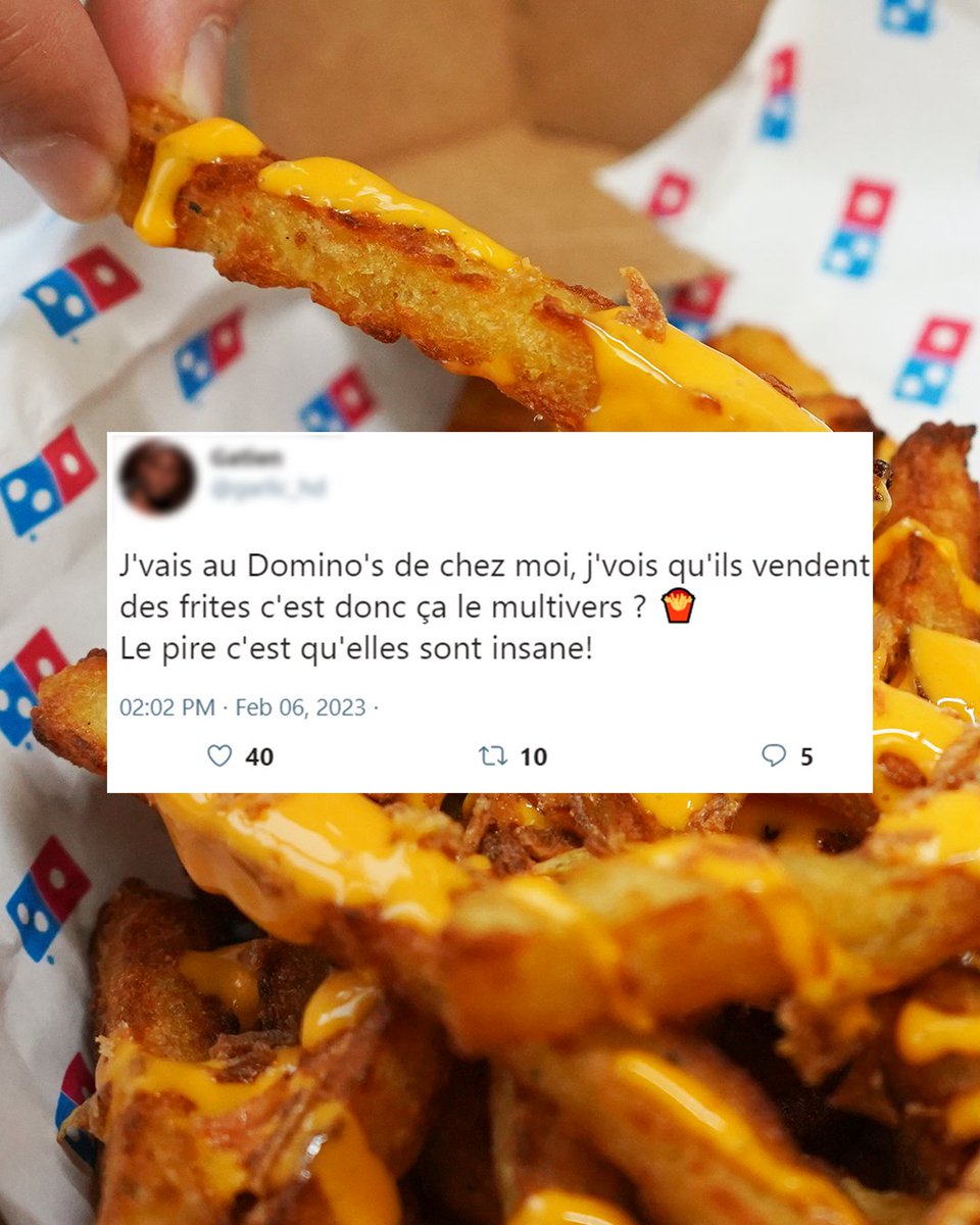Domino’s Pizza France tweet media
