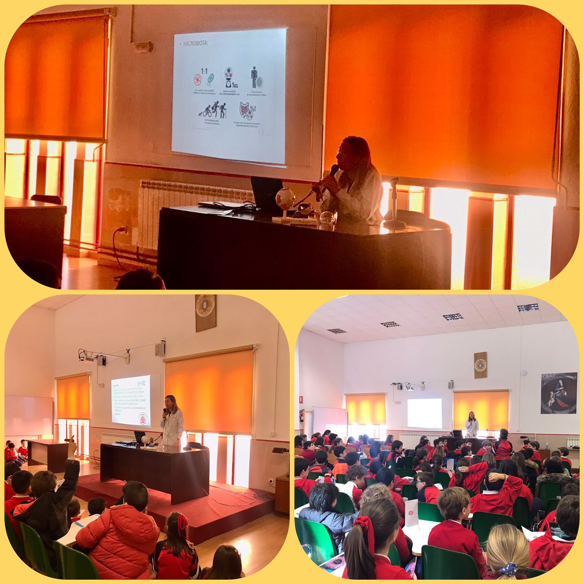 infantes_toledo's tweet photo. 🤓😎 Los alumnos de 3º y 4º de E. Primaria disfrutaron del taller del sentido de la vista.🥸🤩👁 Gracias por enseñarnos cosas tan divertidas. 🤗🥰🤩 #SomosInfantes #tallereschulos #sentidodelavista #CreandoFARP https://t.co/j7MEbkVeNN