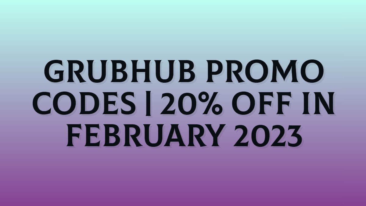 Promocode January - February 2023