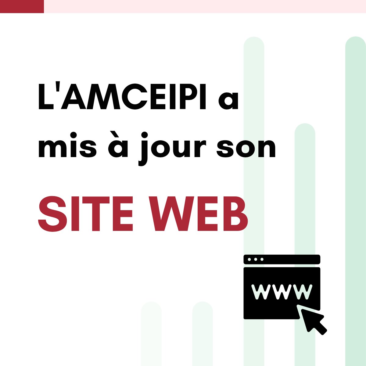 AMCEIPI's tweet photo. Bonne nouvelle !
Le site internet de l’AMCEIPI a été revu et amélioré pour offrir une expérience utilisateur plus agréable et plus intuitive💻📱
➡ https://t.co/wzHmCo2TOo
Merci à Laura Petri (LO GRAPH) pour cette transformation complète !
#amceipi #ceipi #website #design https://t.co/IjXz3aAvIO