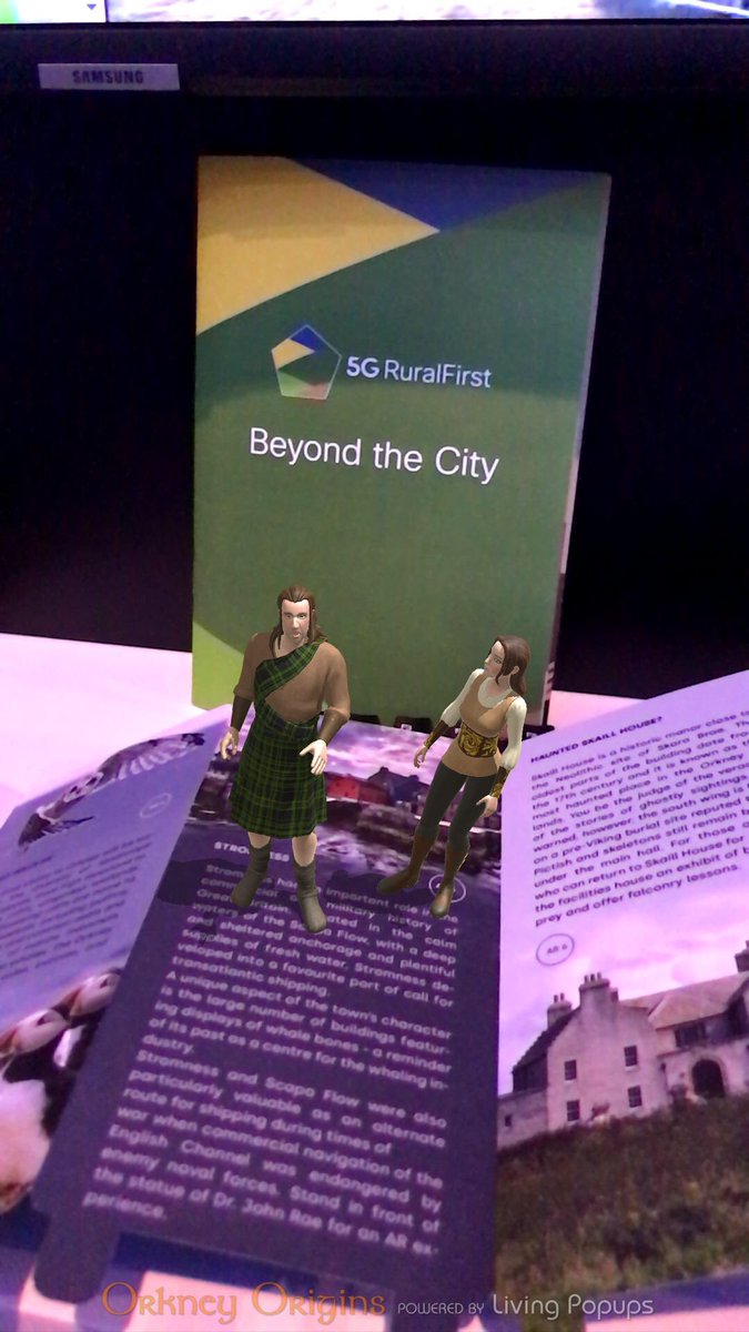 StephenS_Net0's tweet image. Throwback… #5G Connected Cows and connectivity-enabled tourist augmented reality apps on the @CiscoSP360 stand at #MWC2019 … Steps on the journey to tourism-enabled #5G at Fort William in the #Scottish #WestHighlands with @EE #rural #broadband