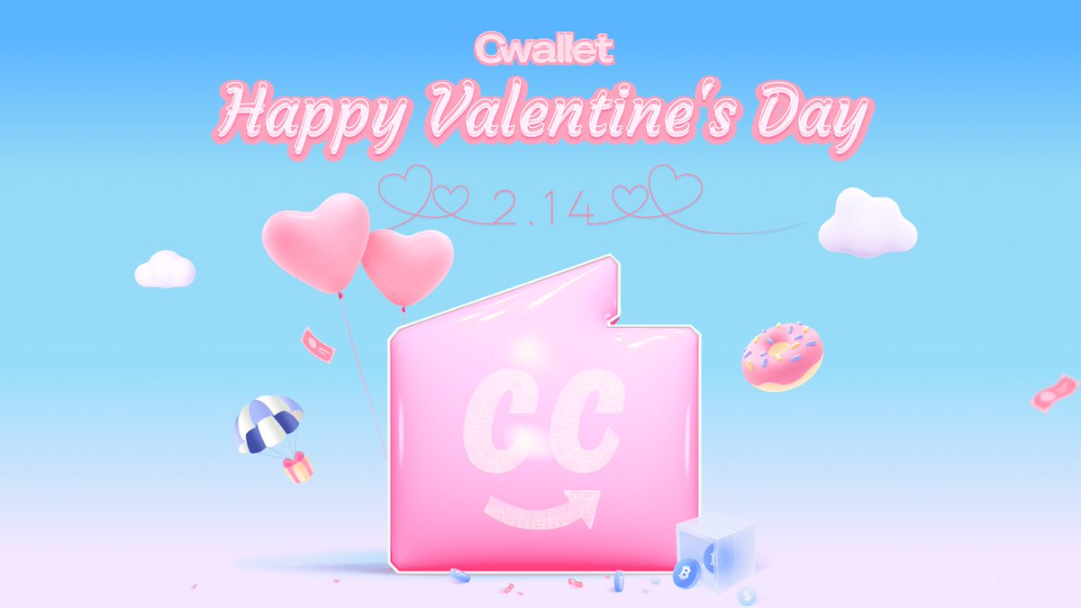 🌈A MEME weekend ahead of this upcoming sweet holiday! 

😜Create and post your 'Valentine with Cwallet' MEME under this post. 
🎁3 users will win 214 DOGE each for the most creative #Memes! 
#ValentinesDay #Airdrop 

@cctip_com draw 30 USDT 1000 #Cwallet_Valentine_Gift
✅QT+Like