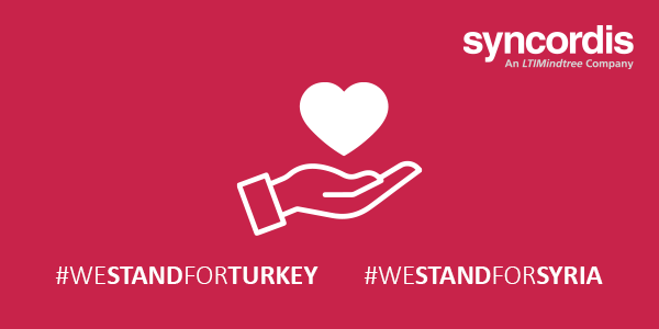 syncordis's tweet photo. We #StandWithTurkey and #Syria in the wake of this devastating #earthquake. We send our deepest thoughts to all those affected by this tragedy. We decided to join the solidarity movement by donating to @CroixRougeLu. Thank you all who are mobilizing their forces at their level. https://t.co/ZQoaVb6WyW