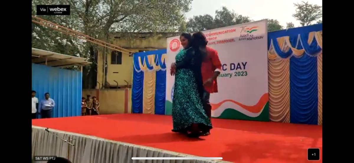 Janidreu's tweet photo. Dishonour &amp;Disrespect to Republic day function in PTJ S&amp;T Railway Workshop
With outside record dancers kuthattam songs umsolureya mama umumsolureya song, vaya samau manmathasamy mantra samy song  Asai nuruvagai valzvil nuru suvai va .Rly womens and children parents shocked. https://t.co/usa31VvOMN