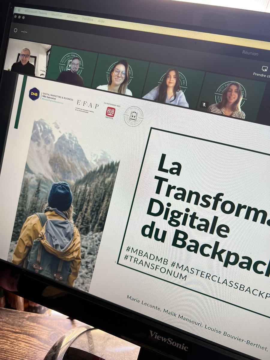 sangmun_kim's tweet photo. #MBADMB #MASTERCLASSbackpack #TransformationDigitale #backpack 1er masterclass d’année🙌🏼 
@petit_pas_par_ https://t.co/Cn32j3unur