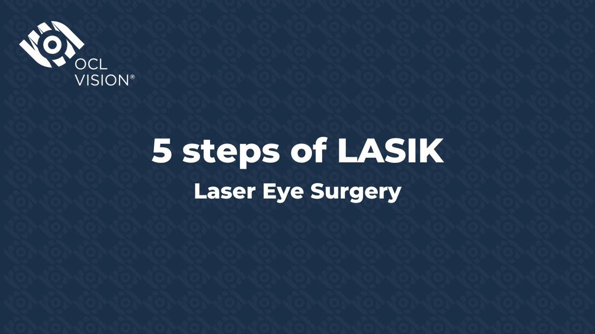 What are the 5 steps of LASIK laser eye surgery? #lasik #lasereyesurgery ow.ly/KIvE30stUrt
