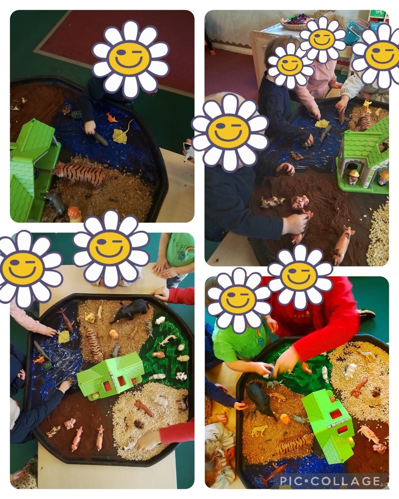 Exploring different habitats with the #Rothwell Sprites This week in the Sprites room, we learned all about different habitats! The children looked at the different places people and animals live; a safari, in the sea, in the mud, in the grass, animal… ift.tt/eklBWhj