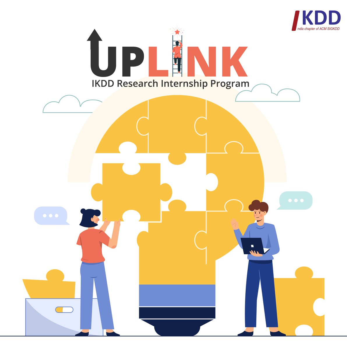 Building on the enthusiasm from both mentors and interns for the 2022 edition, we are launching UPLINK internships for 2023.

For details visit: ikdd.acm.org/uplink-2023.php 

#internships2023 #machinelearning #ai #datascience #research