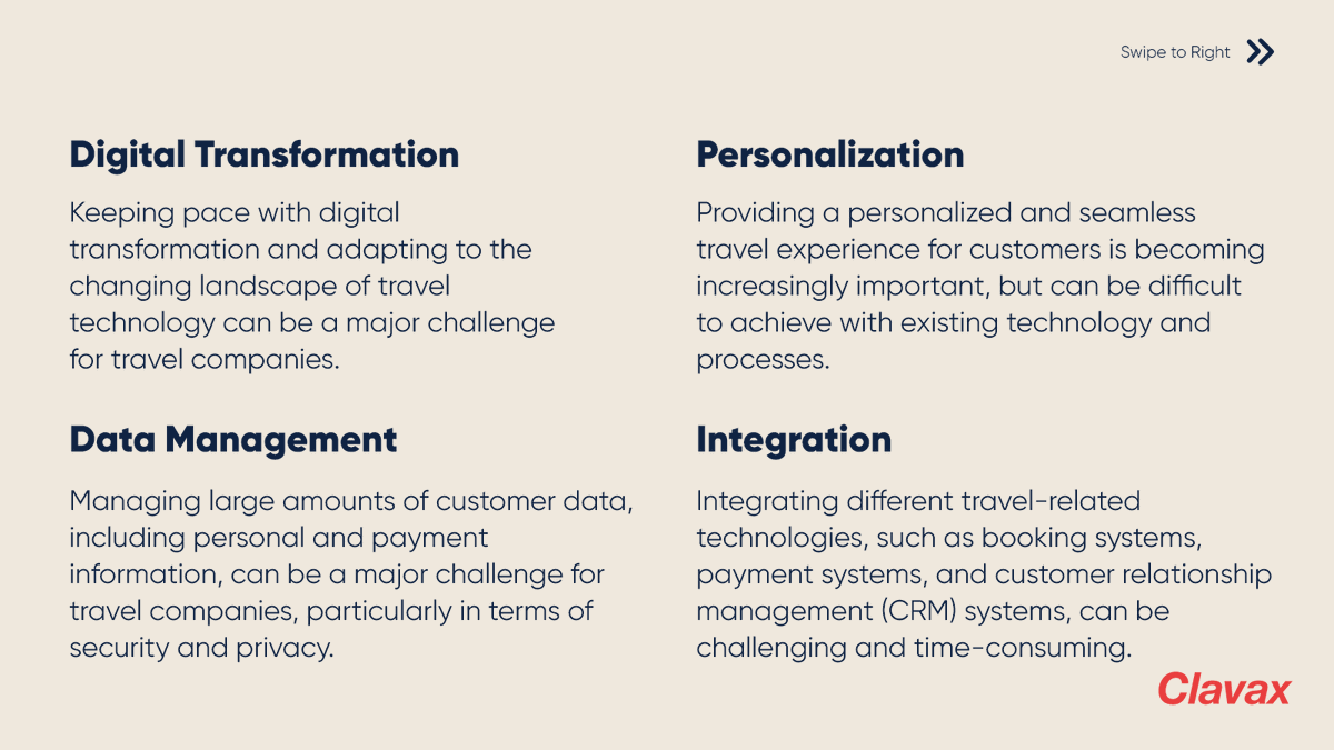 Clavax's tweet photo. Technology continues to play an important role in the #Travel industry, offering new opportunities for innovation and growth.

For more, visit: https://t.co/lFeZ78zrdP

#customerexperience #traveling #tourist #TICKET #Booking #hotel #BOOKINGS #airbnb #flight #trip #solotravel https://t.co/IUd3GzmEIG