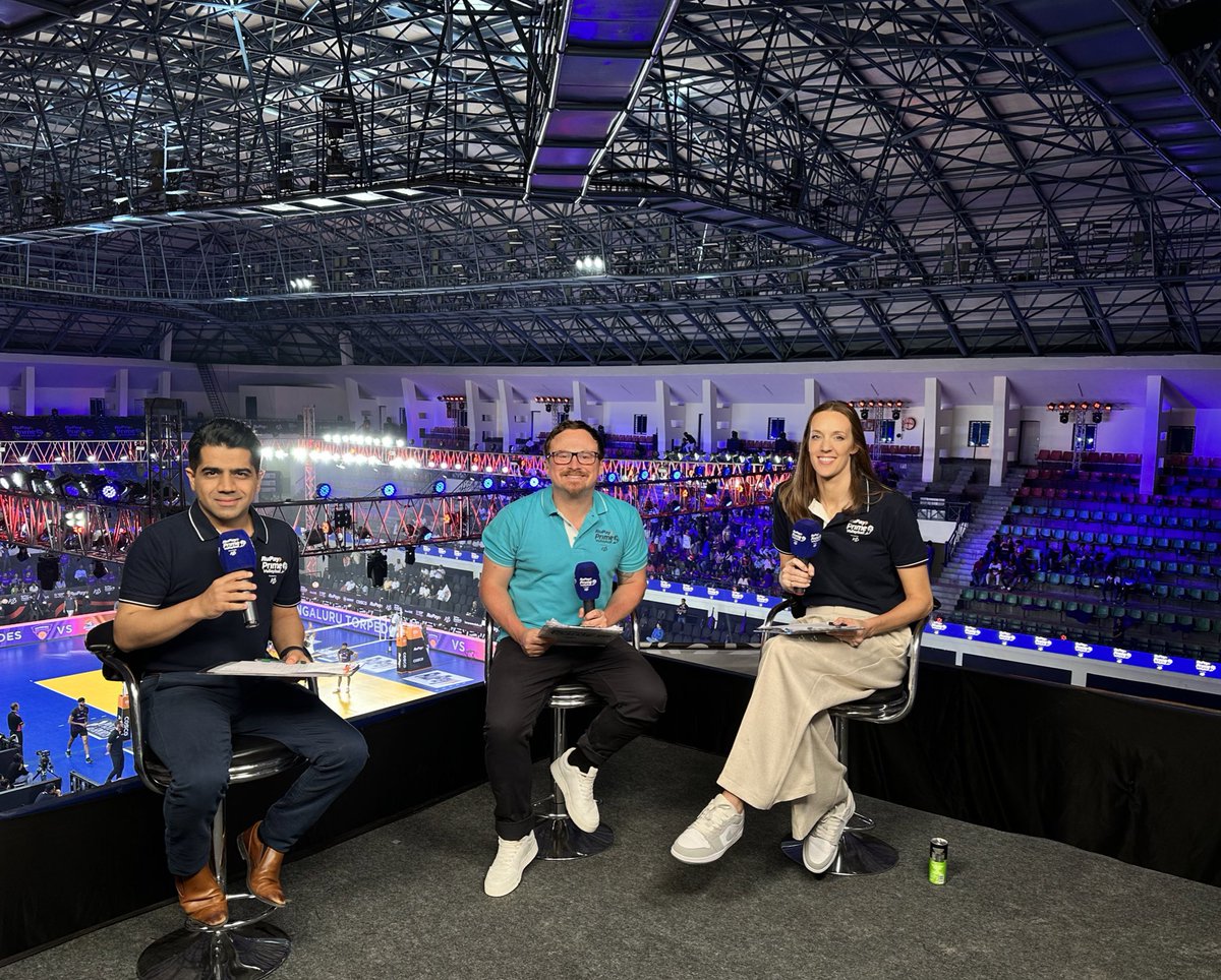 🇮🇳 the <a href="/PrimeVolley/">Prime Volleyball</a> league and it’s format is certainly providing alot of entertainment for us three. Super Serves, Super Points, sets capped at 15. I thought I had a seen a fair amount in this sport. Turns out I hadn’t 😉