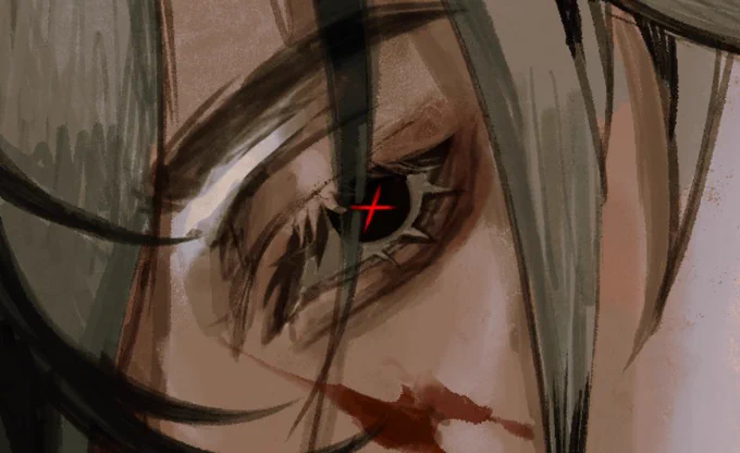 They all have eye bags and highlighter irises   