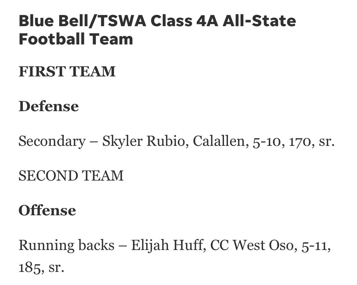 West Oso Football tweet media