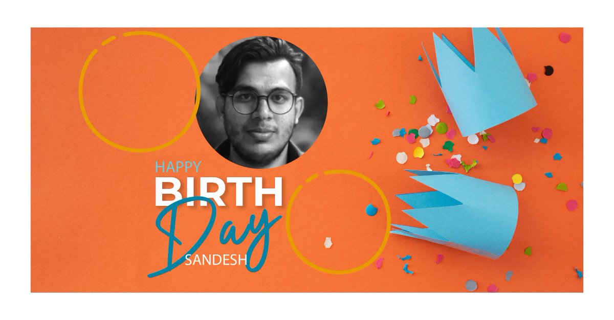 CamCom_ai's tweet photo. #TeamCamCom wishes Sandesh a #HappyBirthday. May this year bring you all the happiness and success in life. Sandesh is a CamCom Vision Lab manager. A happy-go-lucky person, he instils confidence and brings out the best innovations from the team. https://t.co/JcMeapj7B0