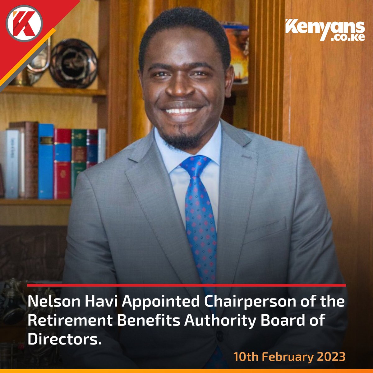Kenyans.co.ke on Twitter "Nelson Havi appointed Chairperson of the