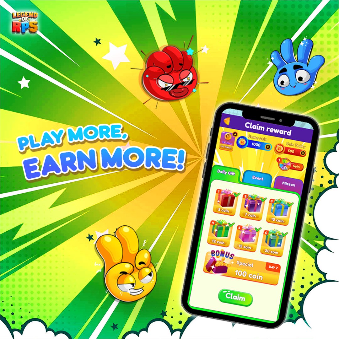 Gather your friends to join and play the game, earn money together. 🤗🤗🤗

--------------------------

Legend of RPS

Learn more about us at:

📌Official Website: rpsgame.world

#RPS #LRPS #game #blockchain #NFT #crypto