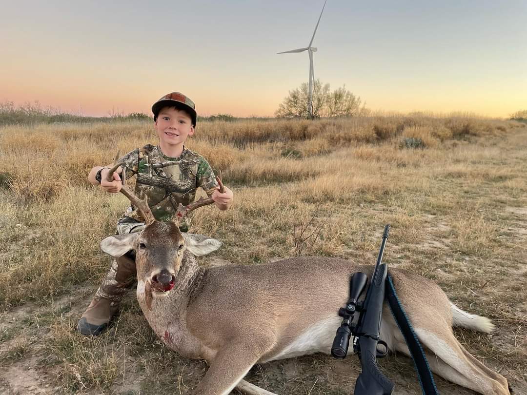 Another proud dad moment 🥲 Just 3 days after his 12th birthday, my little man took down his first deer from 210 yards!  🦌 🌵 

1845Hunt.com

#texashunting #southtexashunting #whitetailhunting #hillcountryhunting #1845 #texasoutdoors #outdoorapparel