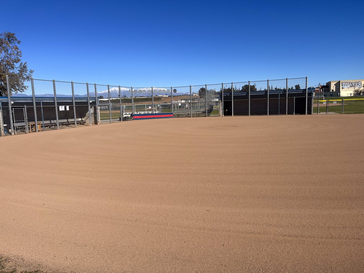 Graded this softball field this week.