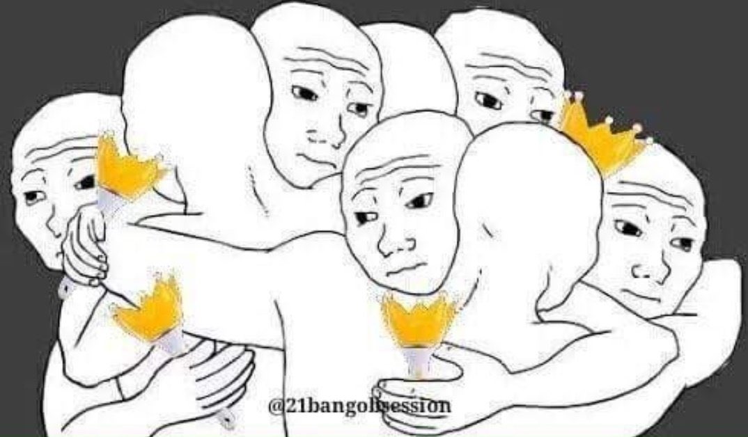 to us all, we're finally here.

we – who stayed and believed, finally got here. hugs to all VIP!