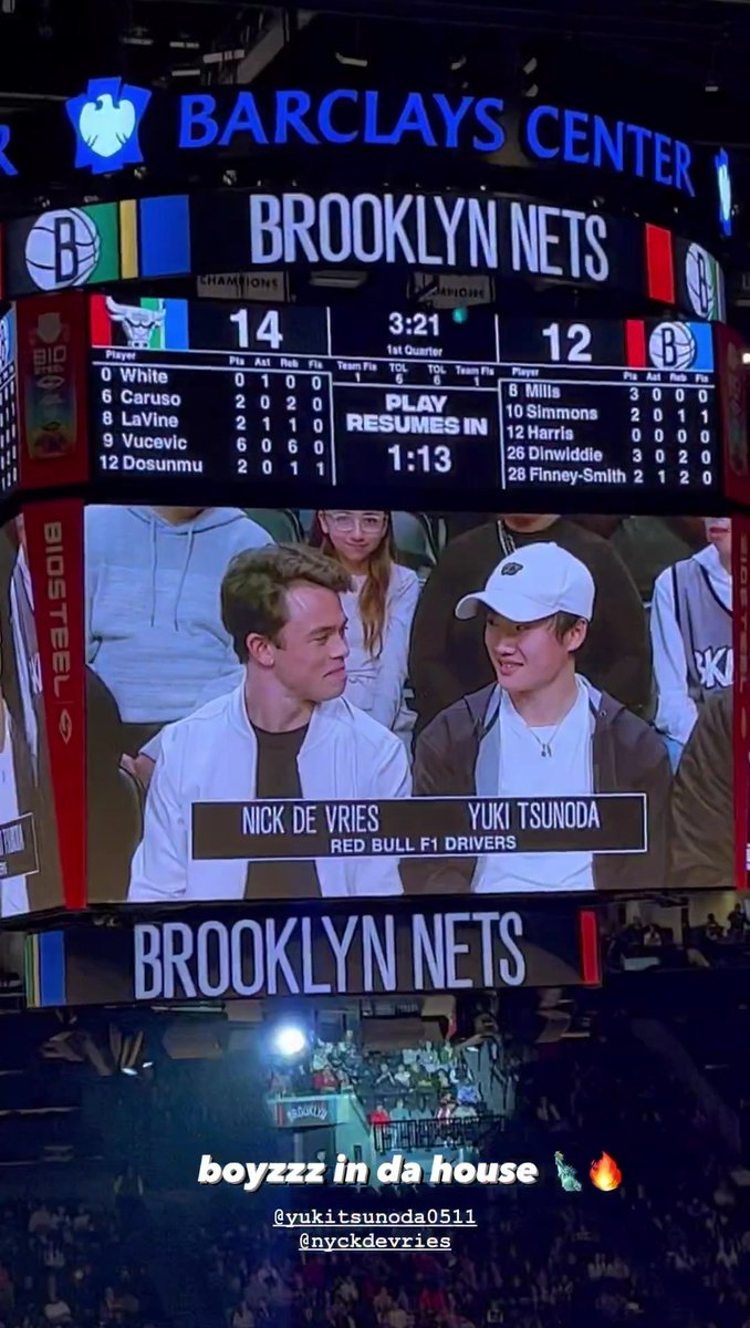 first recorded sighting of nyck and yuki together for 2023 and it's on kiss cam
