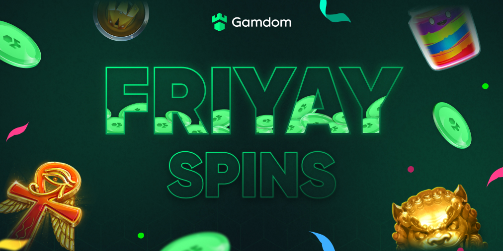 gamdom's tweet photo. Happpppyyyy Friyaaaaaay! 🥳🥳

Another week is ending and the weekend is near! You know what that means! 🤩

Make sure to comment userID, Like and RT!

If you get a 💚 from us, you'll find some Free spins on your account later today! 😉

🔗 https://t.co/iOPgBrB7rr https://t.co/QixrxOSBqo