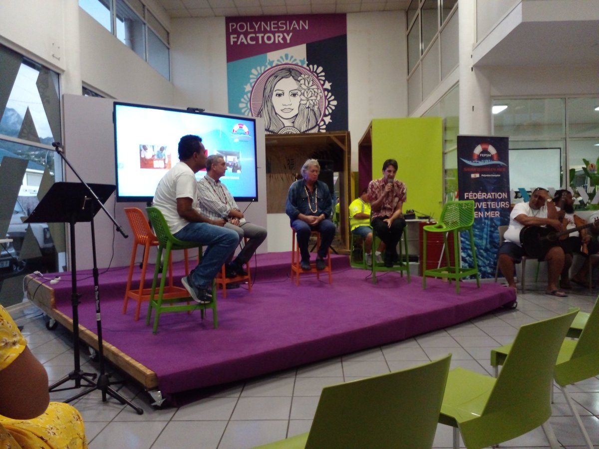 L'AVP participe à la soirée des donateurs de la #FEPSM la fédération des sauveteurs en mer. On y retrouve le #JRCC, le <a href="/Tahiti_Maritime/">Cluster Maritime PF</a> et les autorités du pays et de l'état