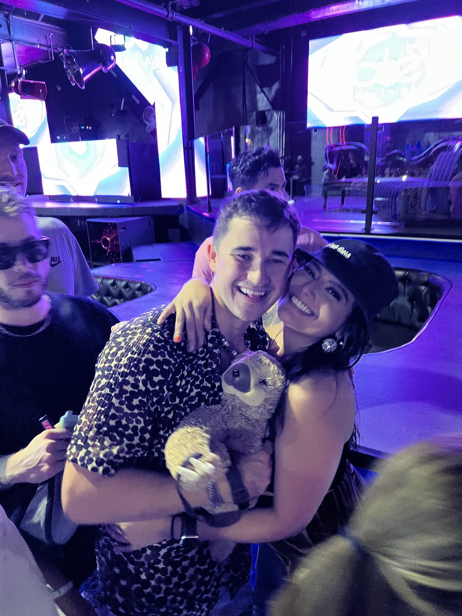 BucketHatBabee's tweet photo. A couple of many favorite moments with my favorite person🪩 @johnsummit We need a 2023 pic💃🏻 https://t.co/rziaeHYbR8