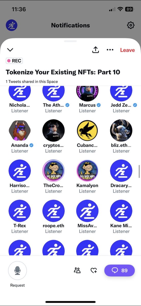 TAP community came in strong today at the <a href="/BullsApesProj/">Bulls and Apes Project</a> space! Great work today and congrats to all the new tokenised projects! 🎾💎🎂

See you all next time!

#tapslovebaps #NFTCommuntiy