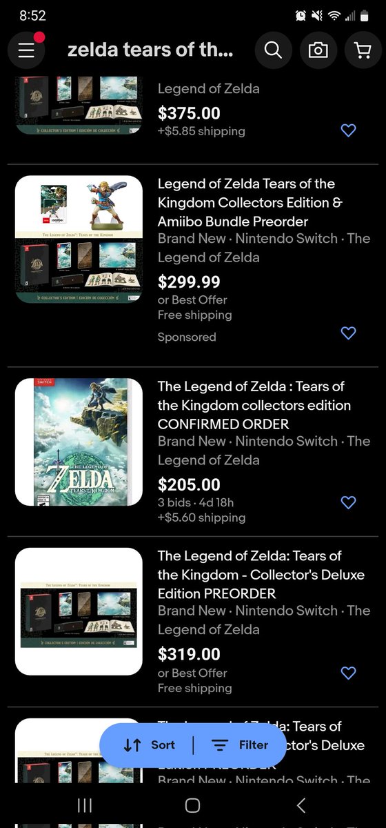 CalypsoRaz's tweet photo. @NintendoAmerica 👍 gotta love scalpers https://t.co/GkrUe3mgz5